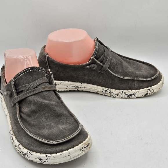 Hey Dude Wendy moonwalk gray shoes size 7 - Picture 2 of 15